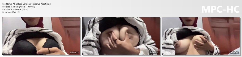 Abg Hijab Sangean Toketnya Padet