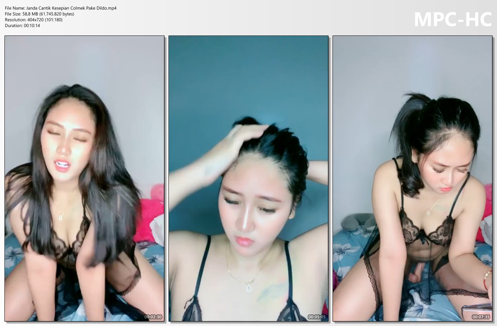 Janda Cantik Kesepian Colmek Pake Dildo