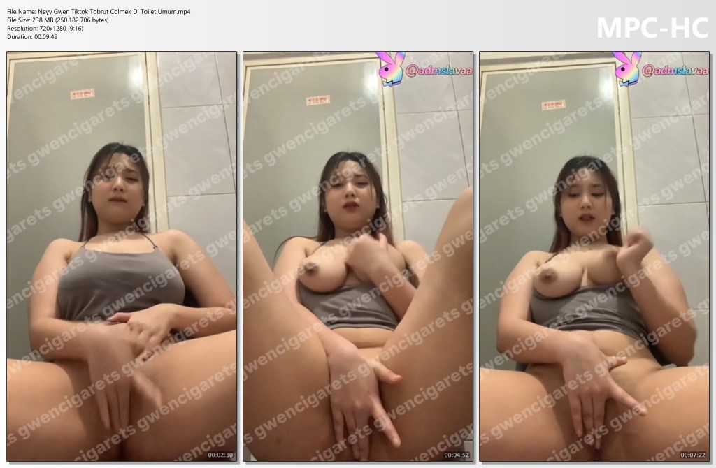 Neyy Gwen Tiktok Tobrut Colmek Di Toilet Umum